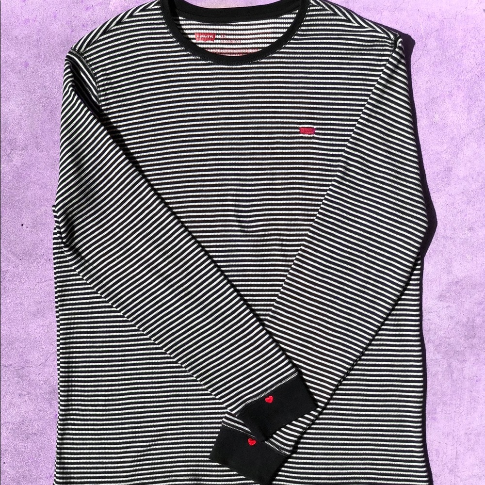 Mask On XXL Levi Strauss Cotton Crewneck Sweater